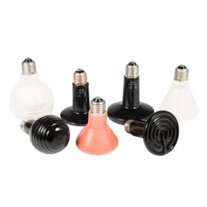 Ceramic Bulb IR Heater Edison Screw 500W Ruby Lamp