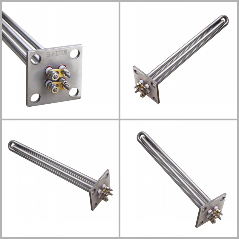 DN50 Flanged Immersion Heater 9kW 3-Phase SS316 - Image 3