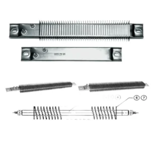 ht-heater Aluminum Strip Heater 300mm Cooling Fins