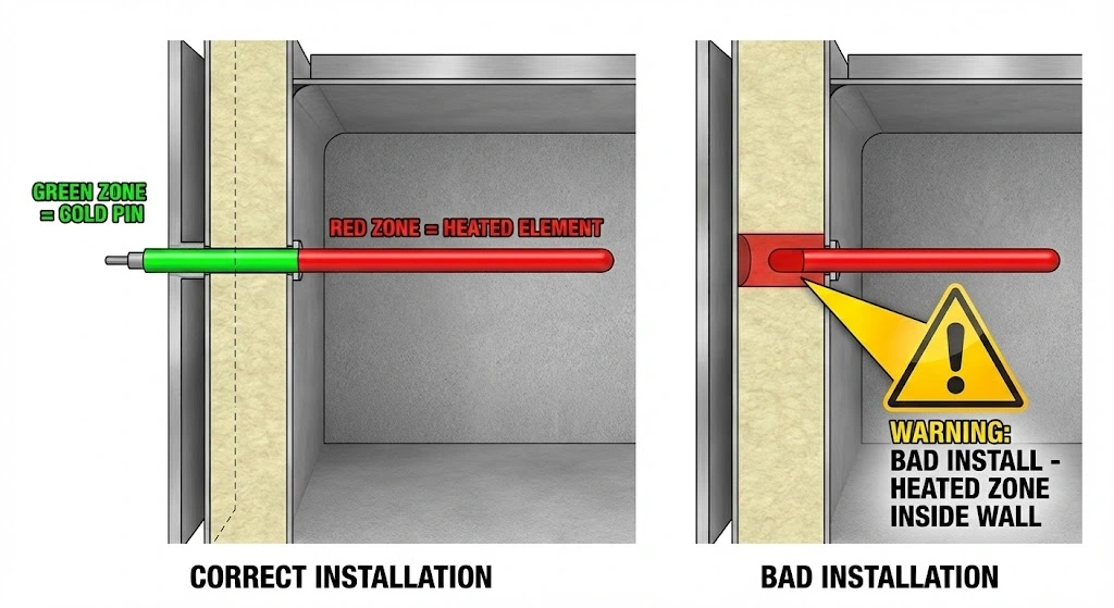 ht-heater CORRECT INSTALLATION