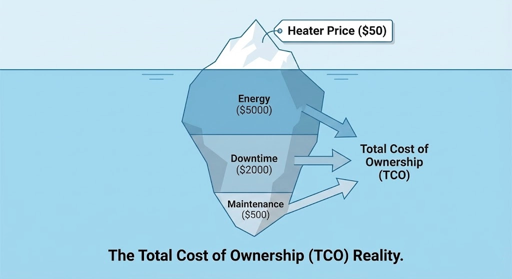 ht-heater The Total Cost of Ownership (TCO) Reality.