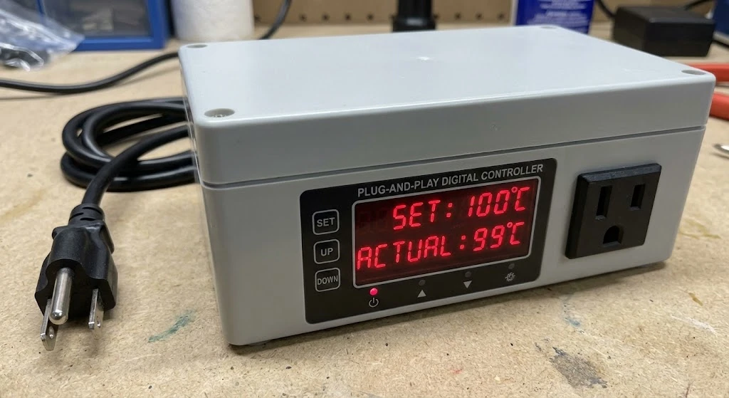 Our IP65 Digital Controller provides instant PID precision without complex wiring