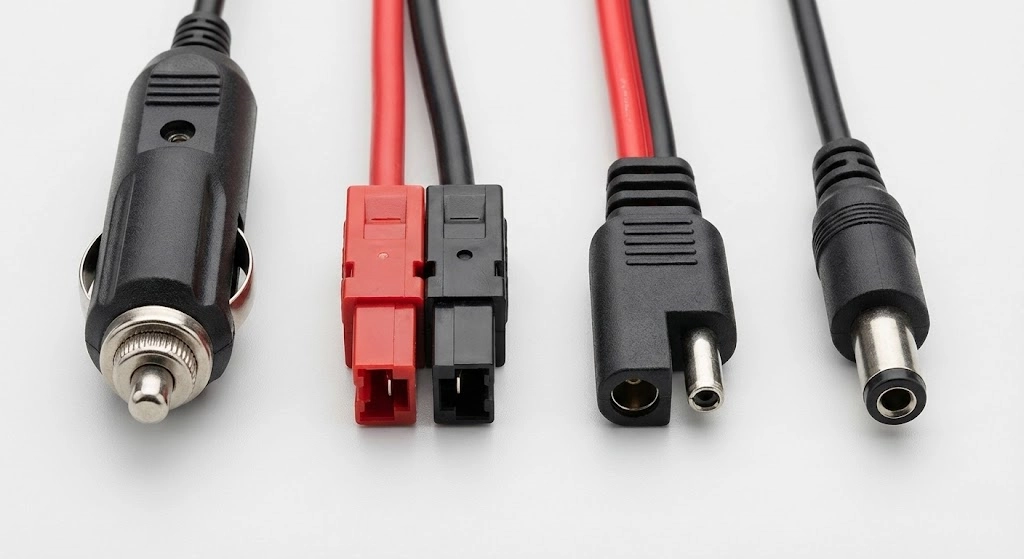 Selecting the right connector is critical. A standard barrel jack will melt above 5 Amps