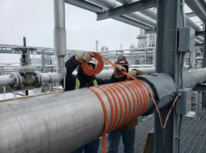 Spiral Silicone Heater for Pipe Lines (5)