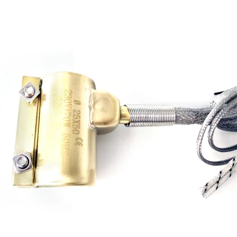 Brass Nozzle Heater with Built-In Thermocouple Precision Hot Runner Heating (2)