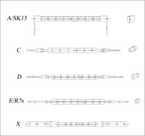 Halogen Infrared Lamp for PET Stretch Blow Molding