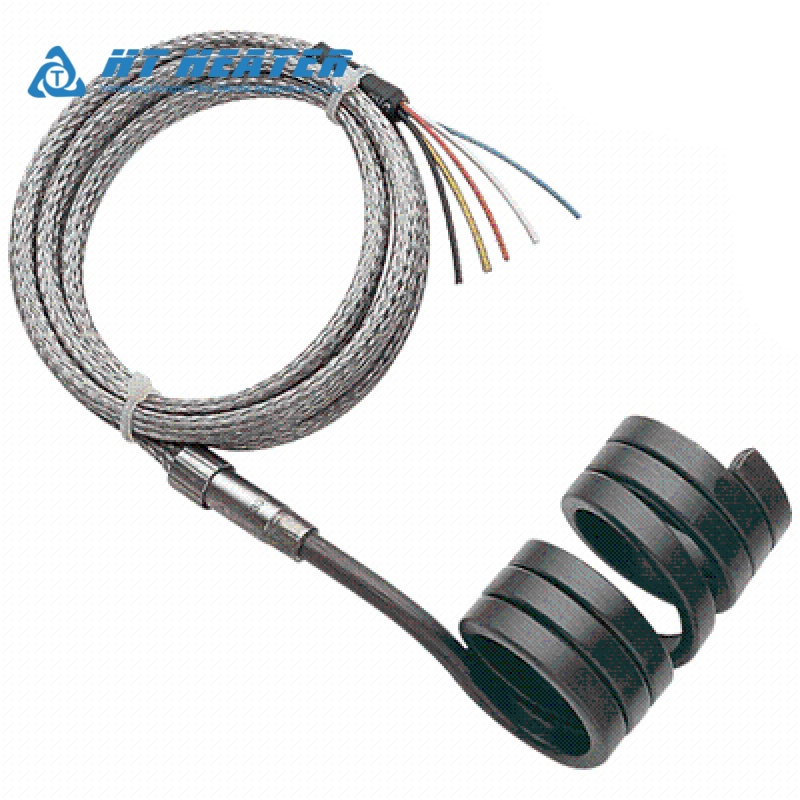 300W Hot Runner Coil Heater with Mica Glass Braid Wire