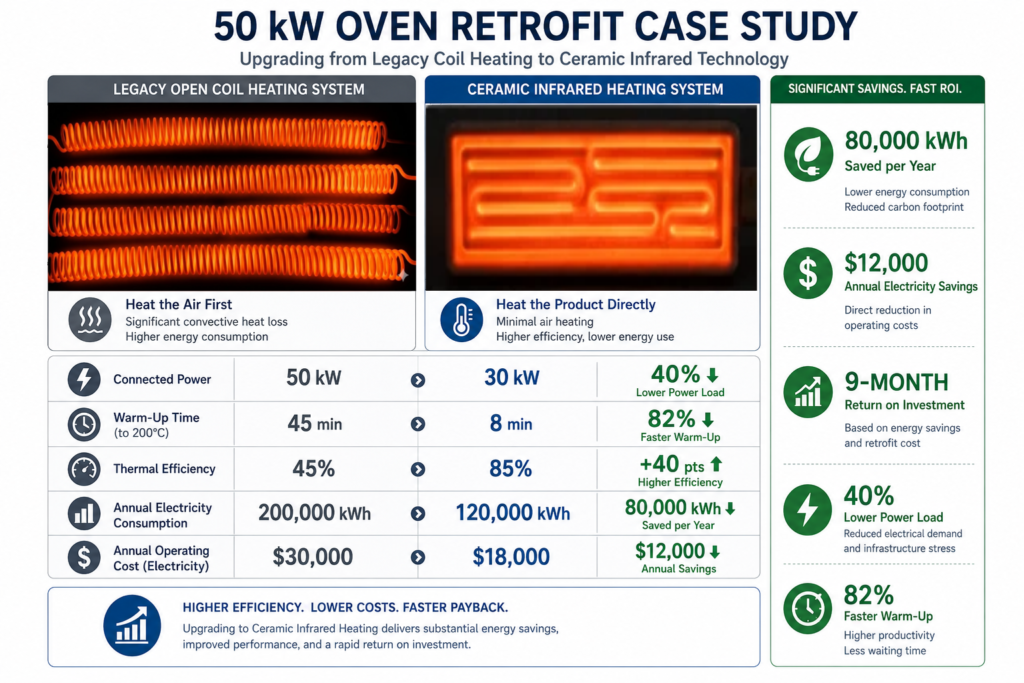 50 KW Oven Retrofit Case Study