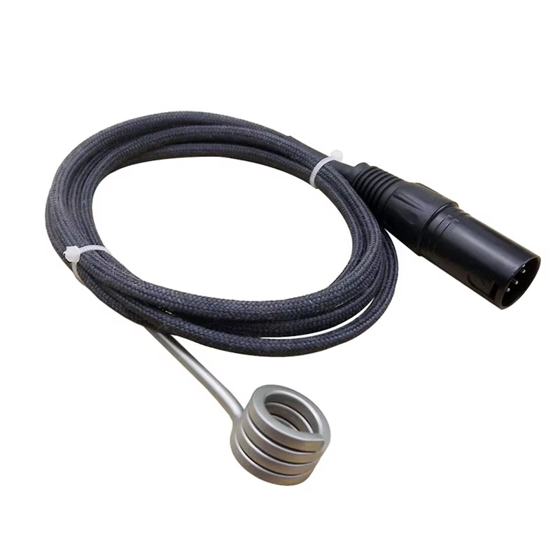 Axial Back Exit spring heating coil