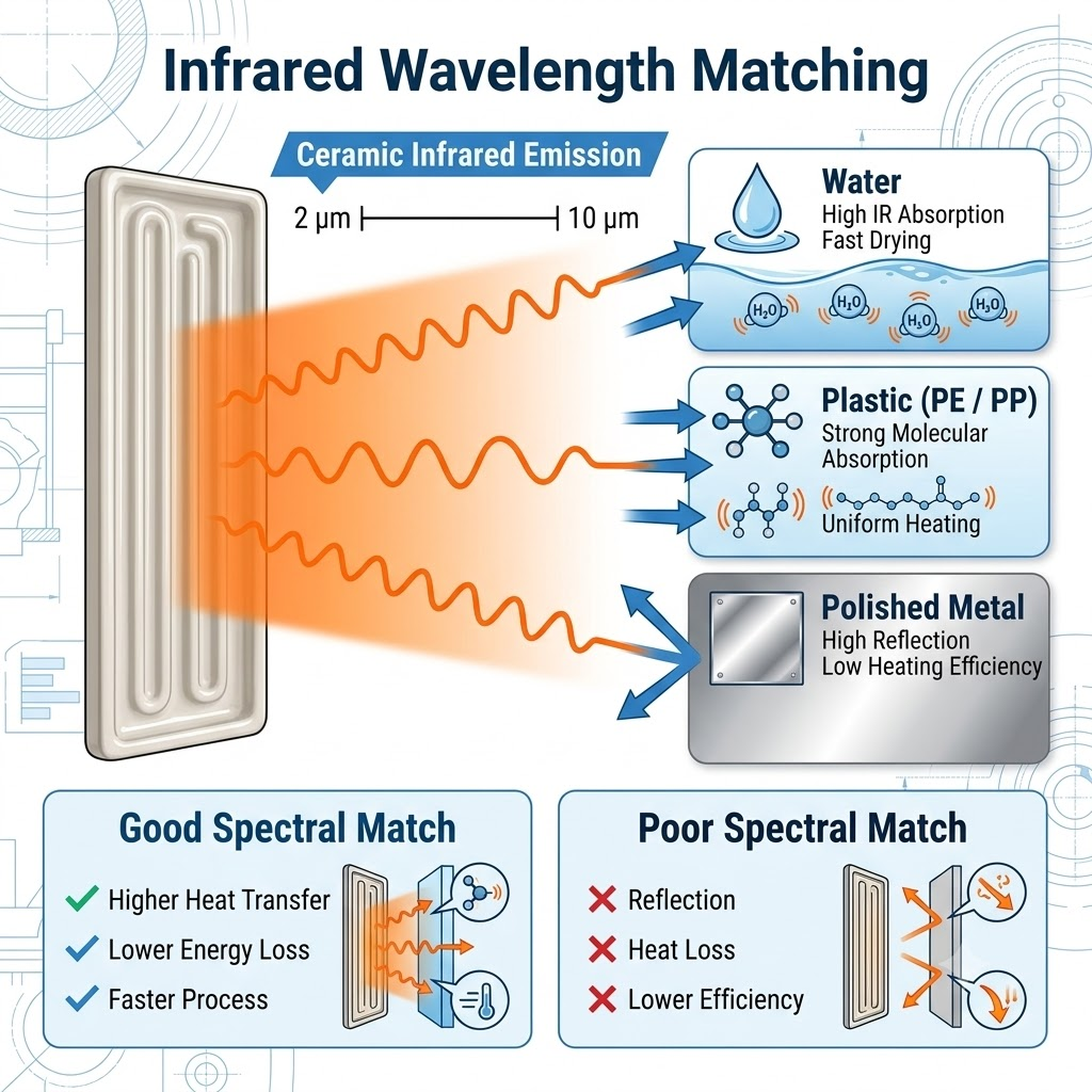 Infrared Wavelength Matching