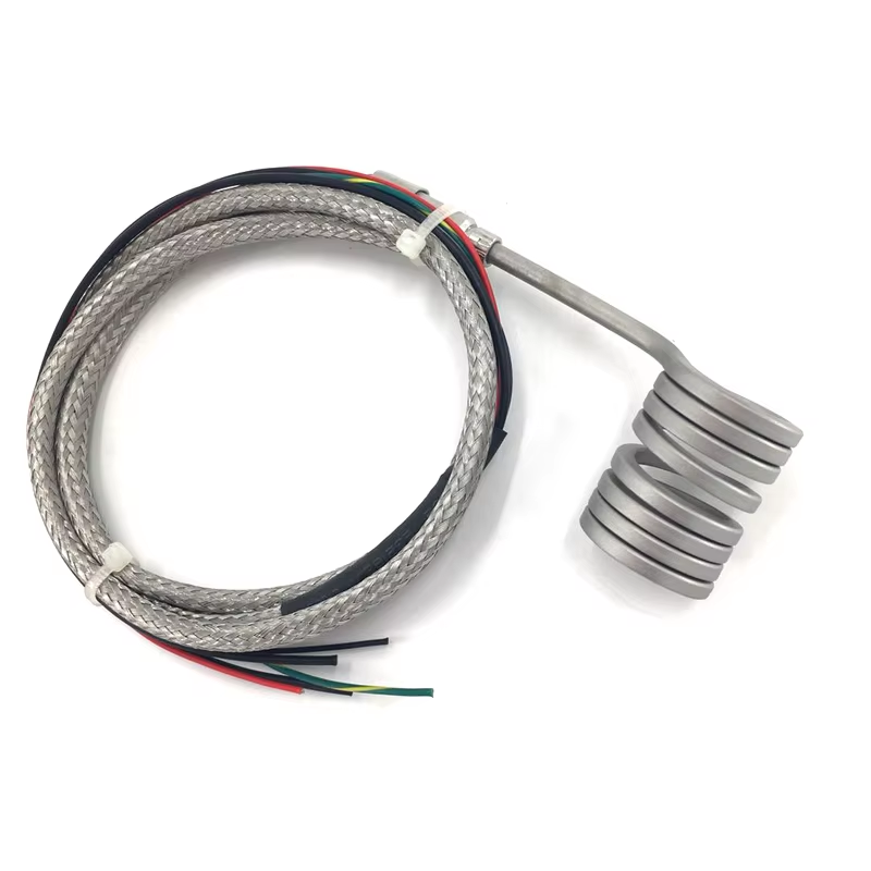 Radial Side Exit spring heating coil