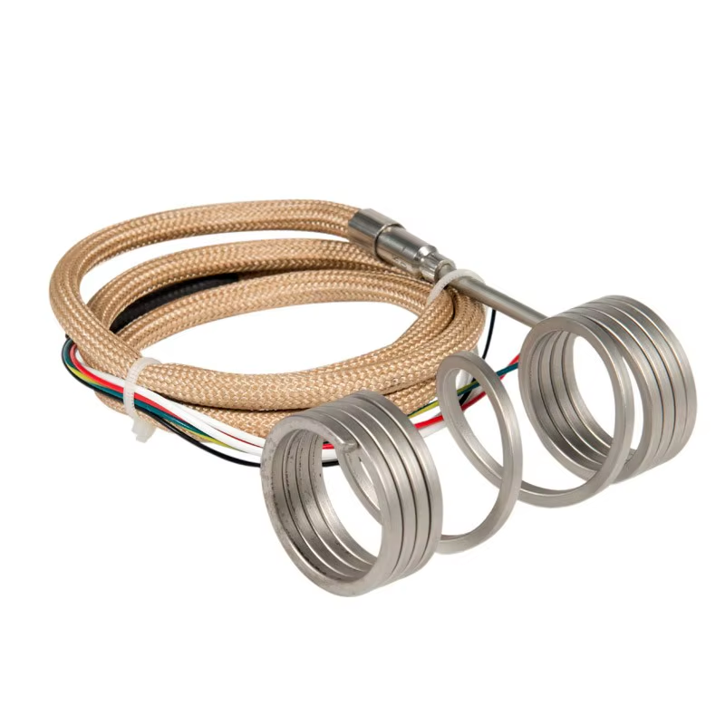 distributed wattage coil heater