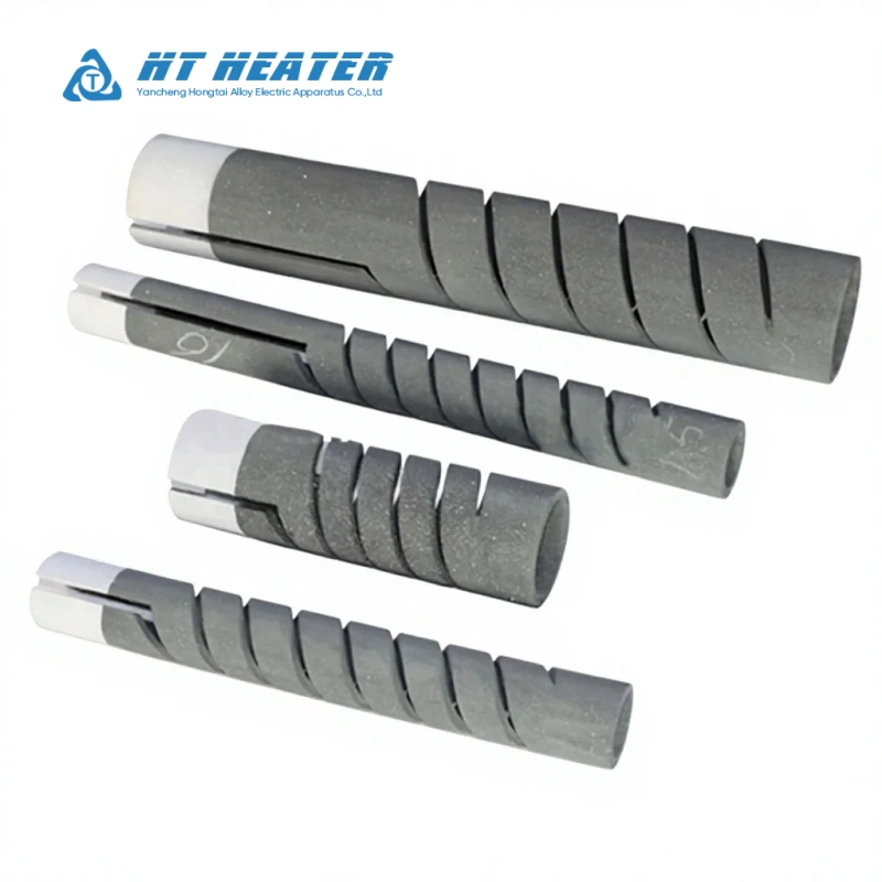 1400C SiC Heating Elements in Straight and Spiral Types