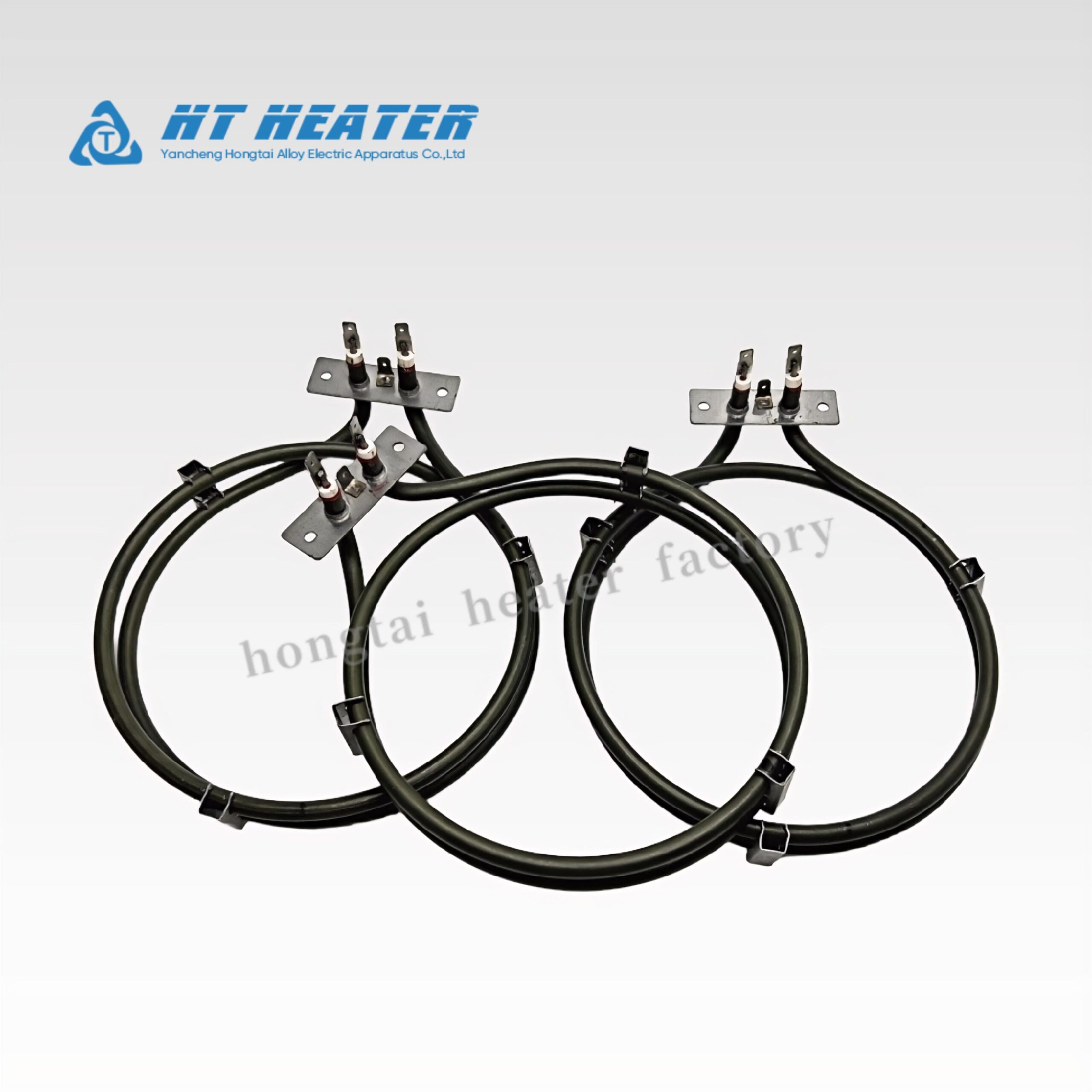 2 Turn Circular Air Heating Element with Bracket