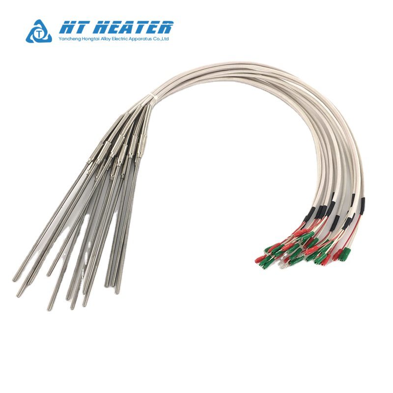 2 Wire Stainless Straight Tube Thermocouple Sensor