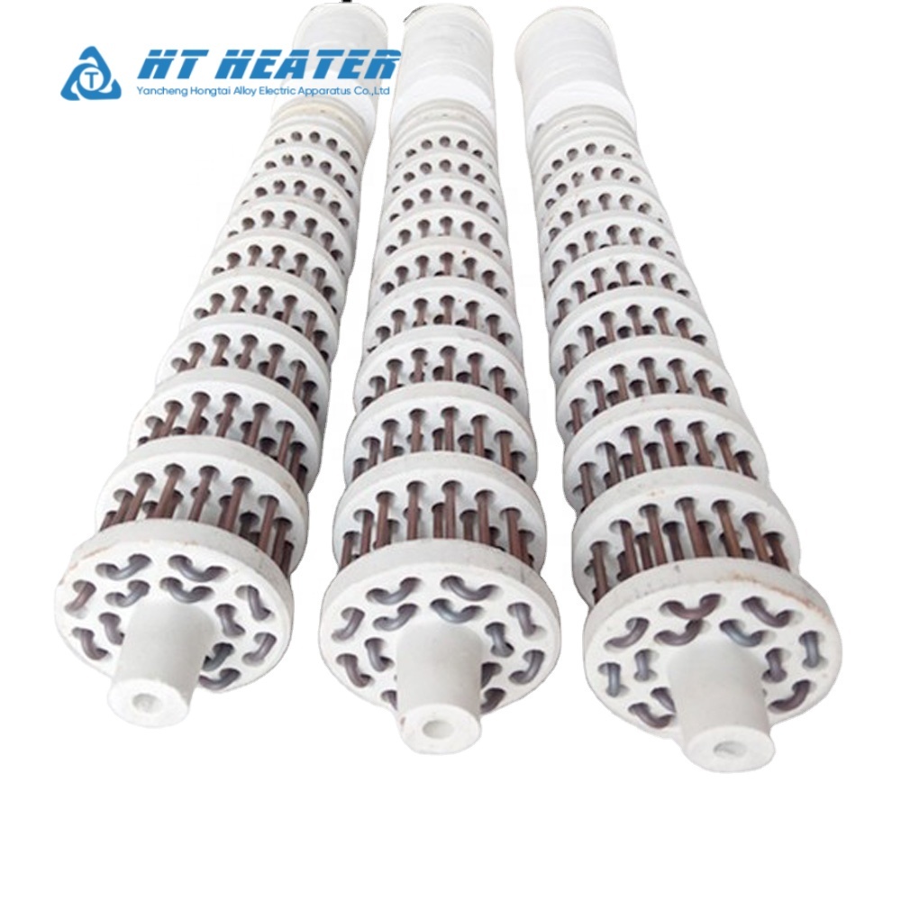 220V 43x500mm Electrical Ceramic Bobbin Radiant Tube Heater