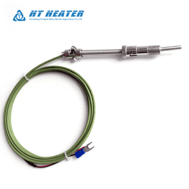 Adjustable Bayonet Cap Type K Thermocouple Sensor