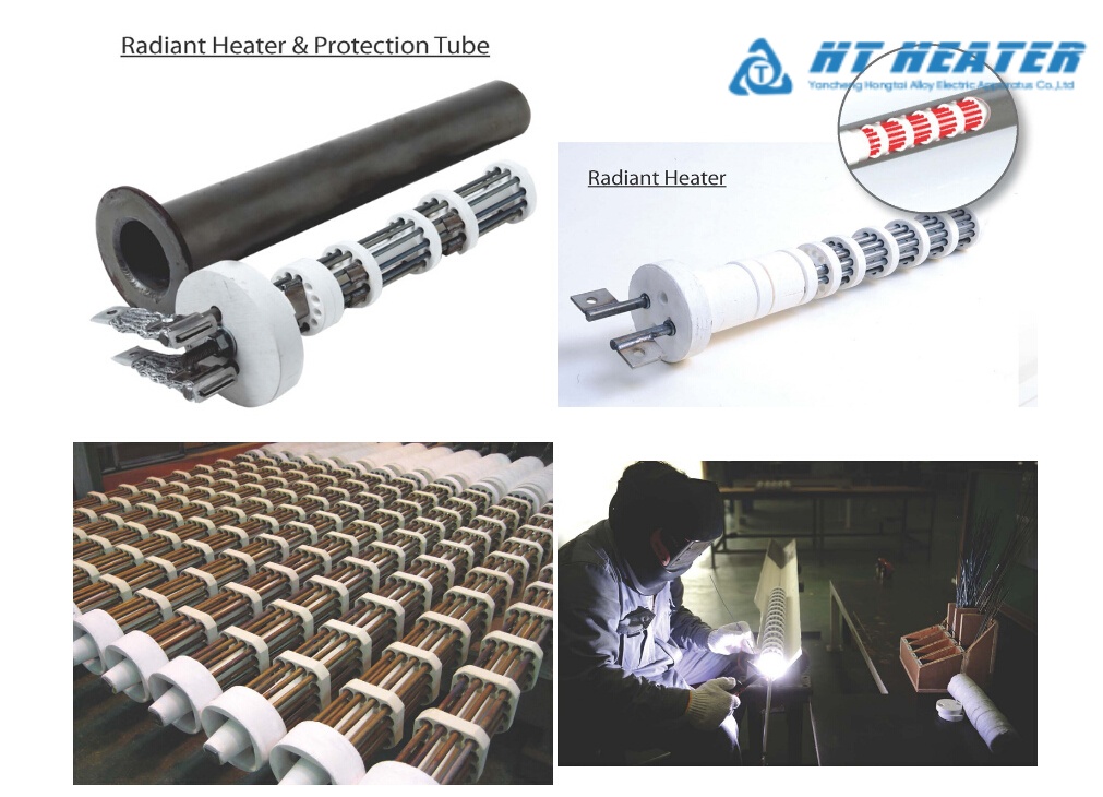 Ceramic Bobbin Radiant Tube Heater Application scenarios