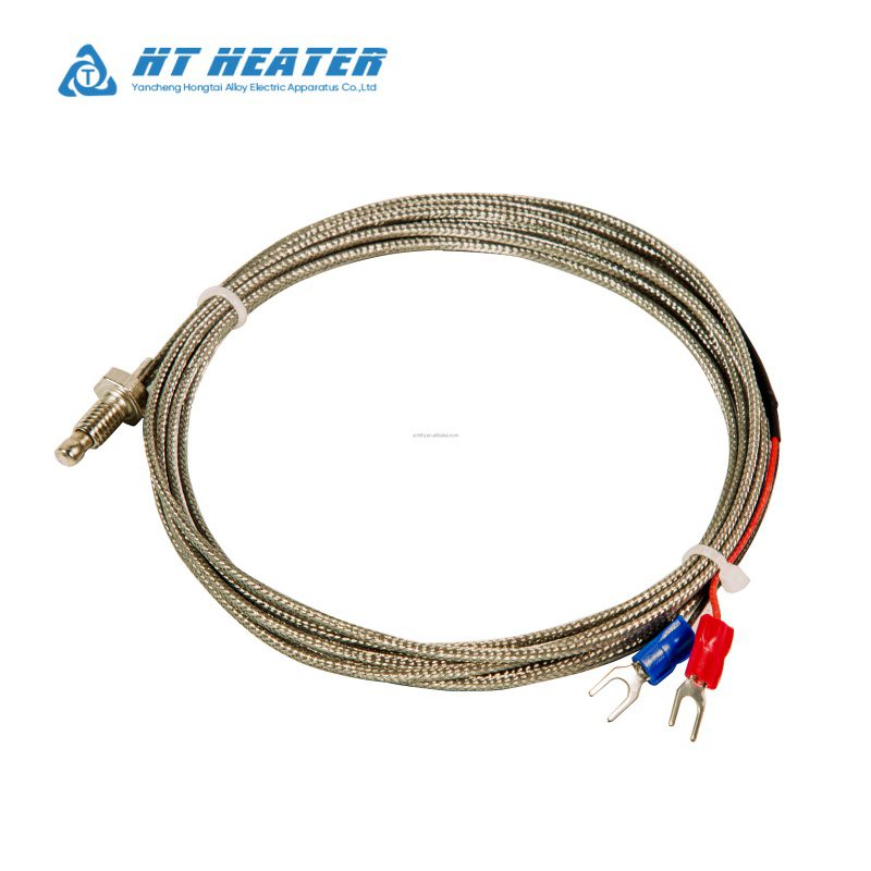 Compact Space Short Screw Thread Thermocouple Probe