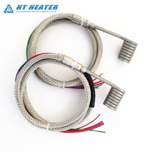 Hot Runner Nozzle Coil Heaters with Metallic Braided Wires
