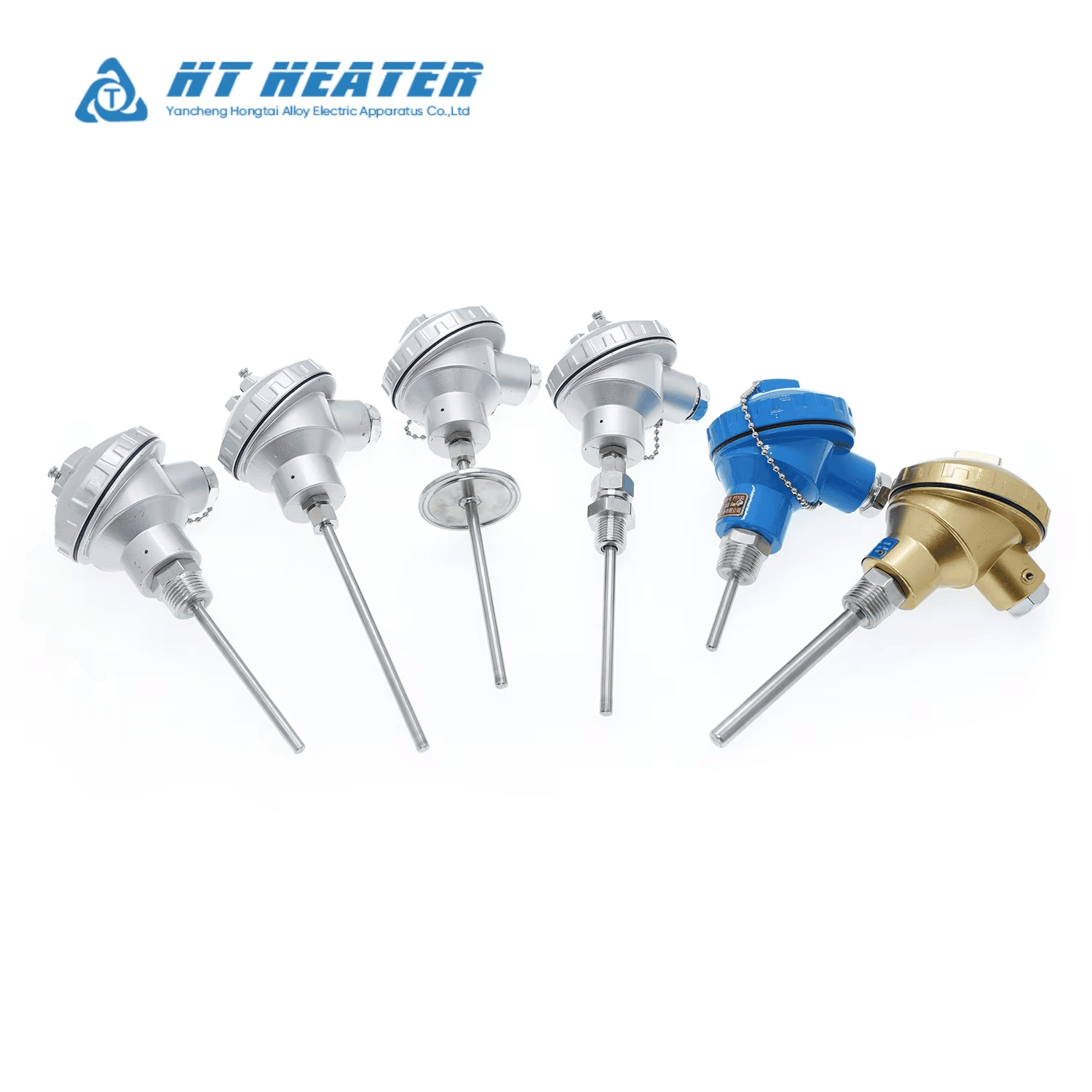Industrial Connection Head Pt100 Temperature Sensor Probe