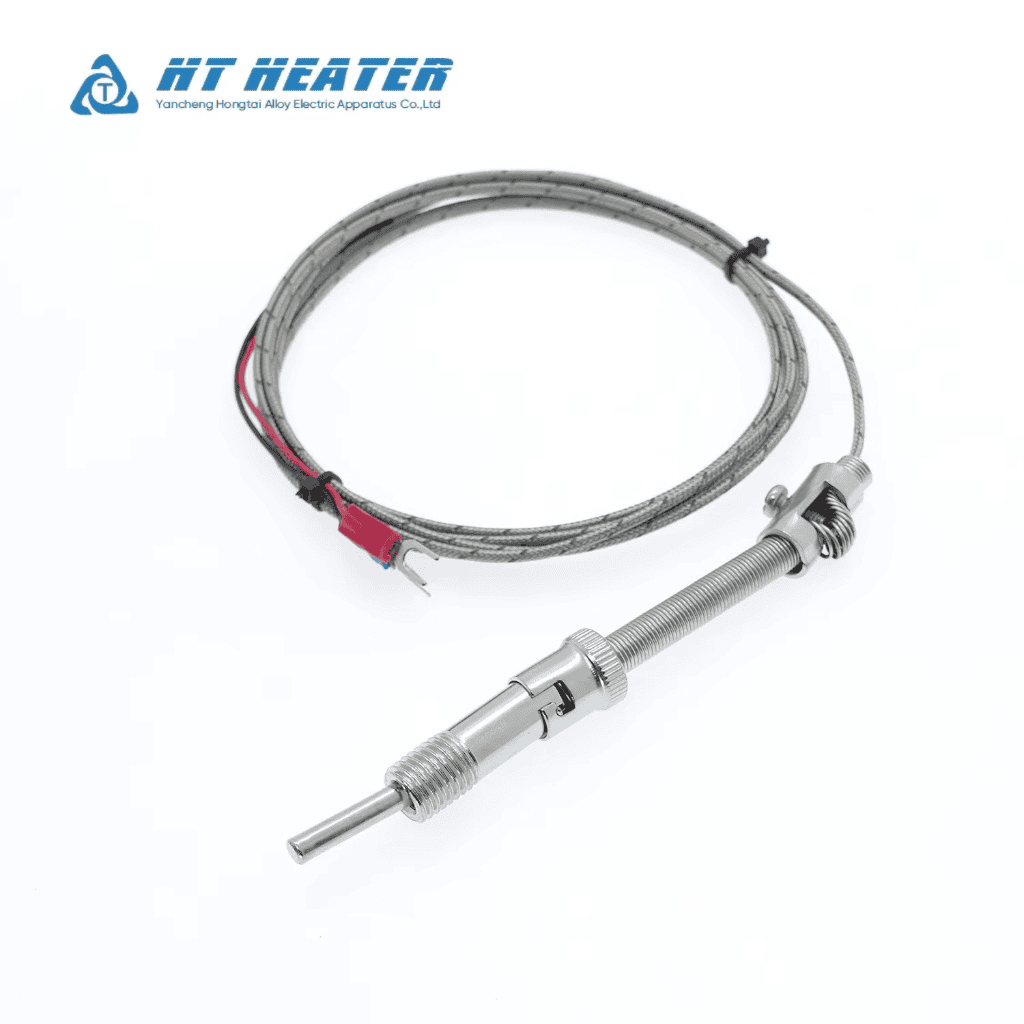 Bayonet Spring Loaded Thermocouple Temperature Sensor