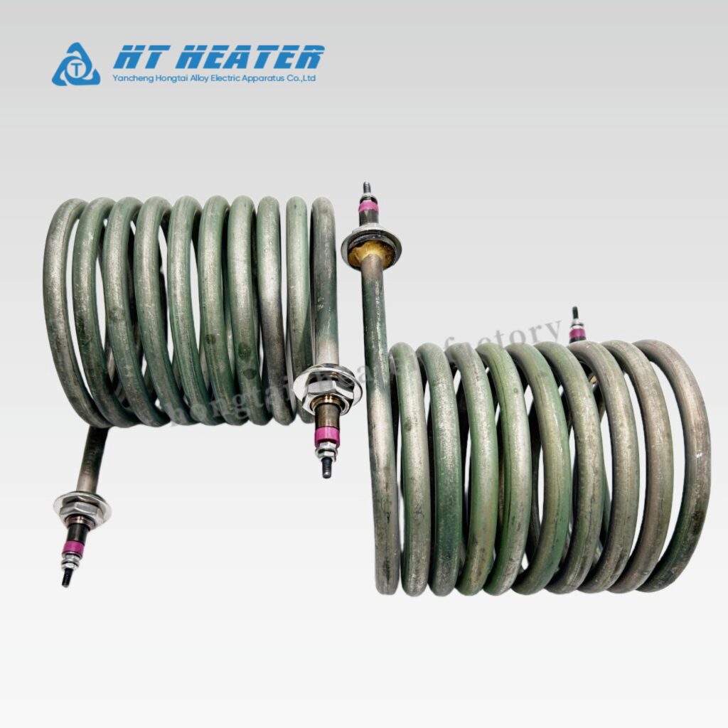 Mineral scale accumulation Heater