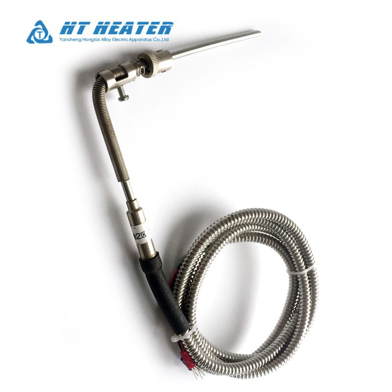 Right Angle Bayonet Lock Thermocouple Probe Cable