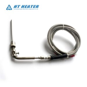 Right Angle Bayonet Thermocouple Temperature Sensor