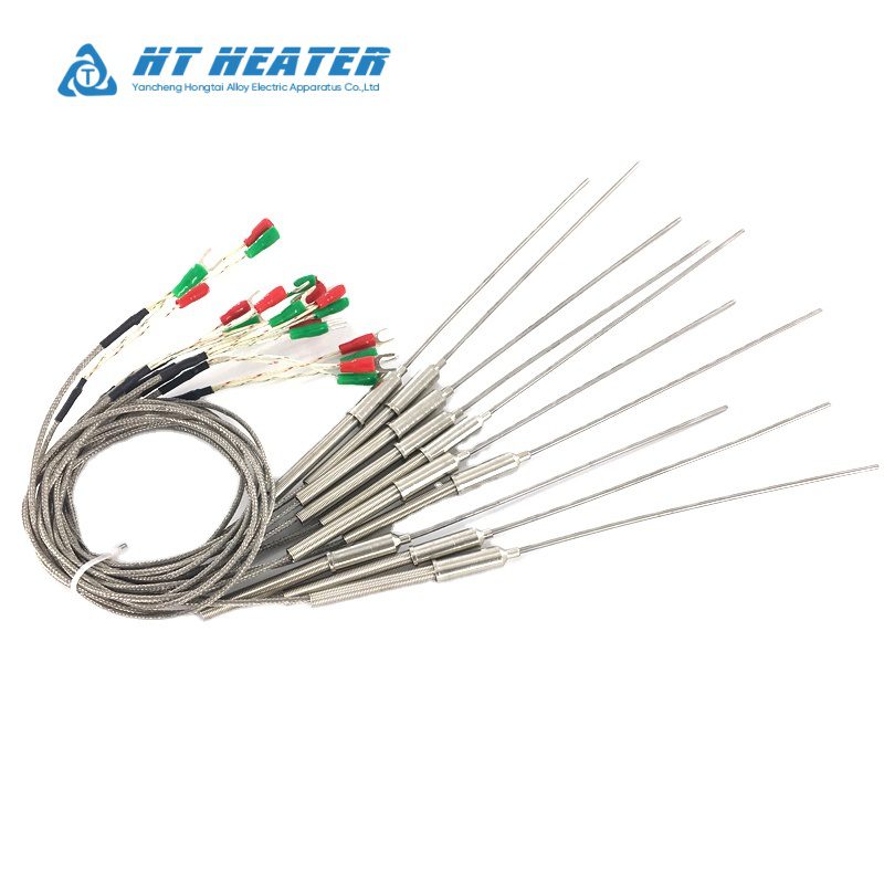 Stainless Steel Straight Tube K Thermocouple Probe