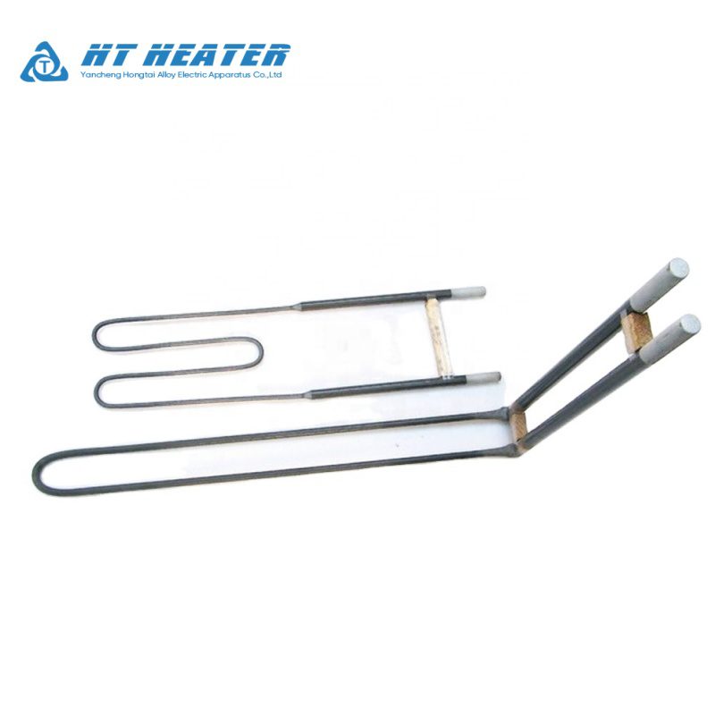 1800C L Shaped MoSi2 Heating Rods for Electric Kilns
