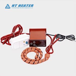 220V Spiral Silicone Heating Tape with Digital Controller