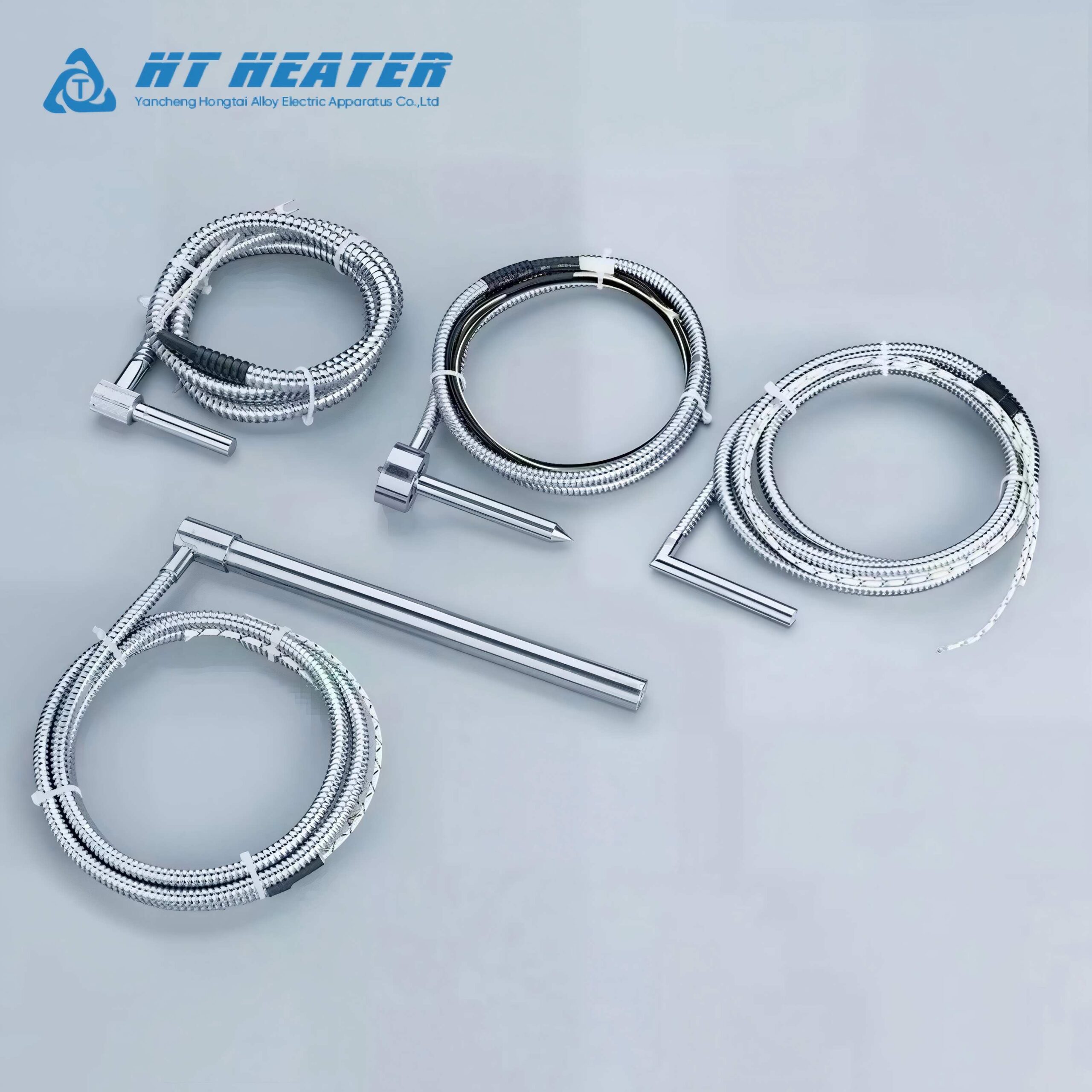 Custom 220V Armored Right Angle Cartridge Heater Supplier