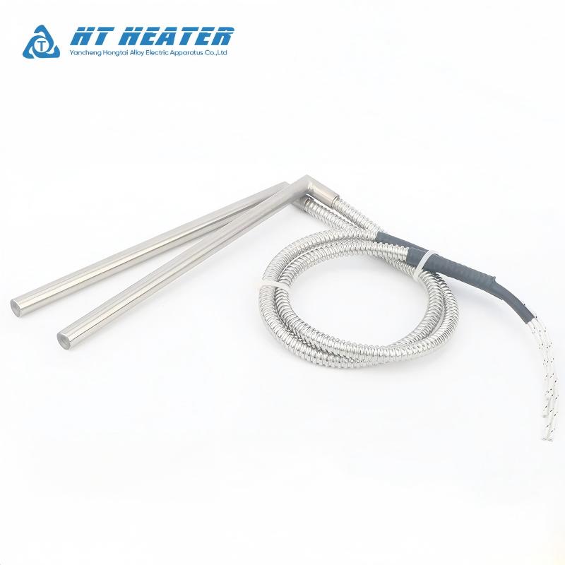 Flexible Metal Conduit Right Angle Cartridge Heater