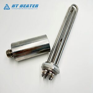 Industrial 2 BSP Screw Plug Immersion Heater with Thermowell