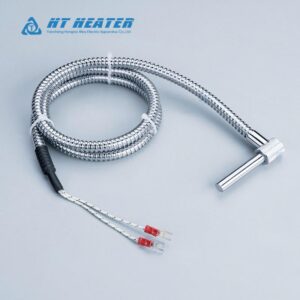 Industrial L-Shape Cartridge Heater with Thermocouple
