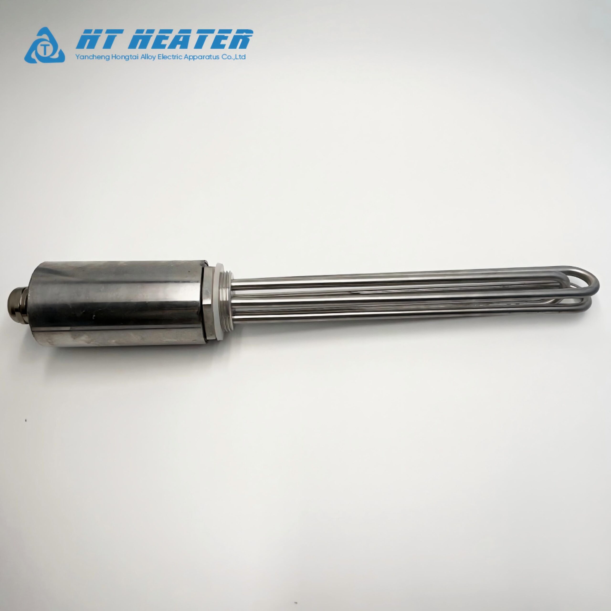 Stainless Steel Screw Plug Water Heater with Cover