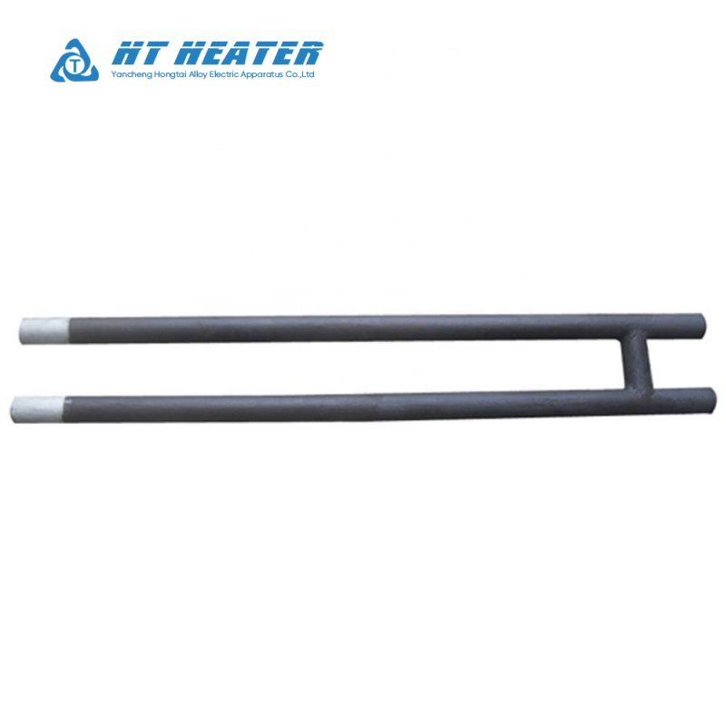 Straight U W Shape SiC Silicon Carbide Heating Rods