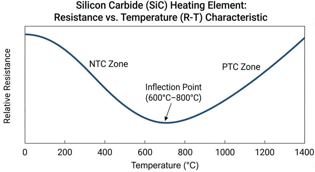 silicon carbide heating element